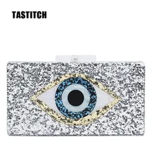 Модный акриловый клатч с блестками, роскошная Диагональная Сумка, вечерняя сумка с милым рисунком глаз, женская сумка на плечо, индивидуальные вечерние сумки
