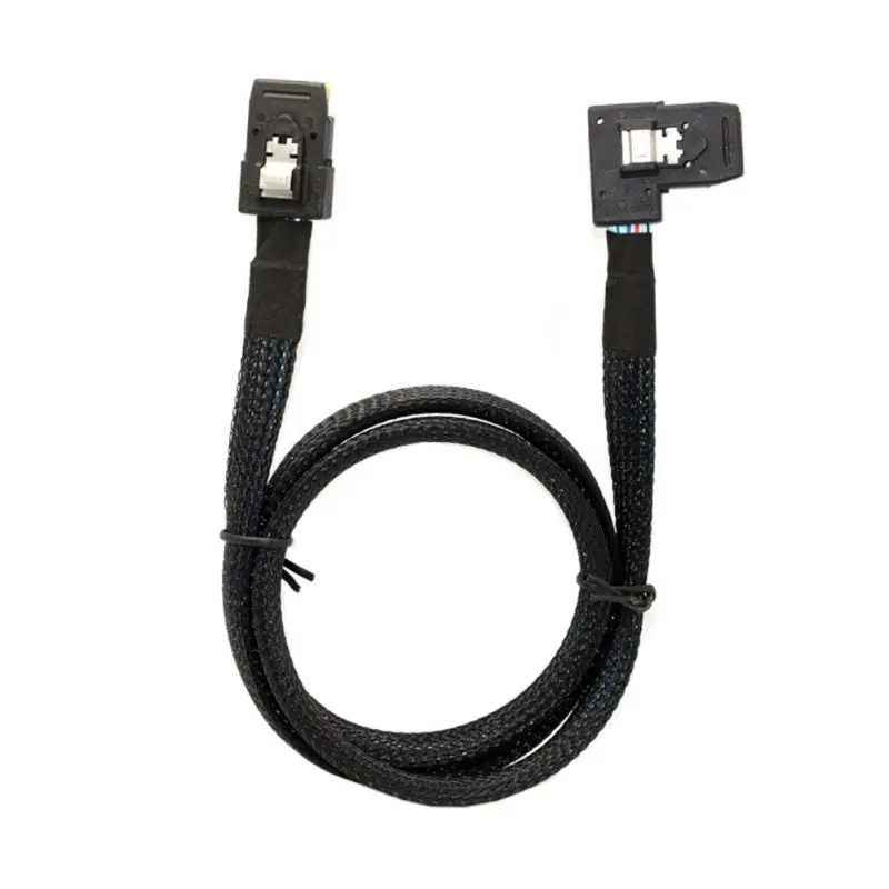 Sata кабель Mini SAS 36 Pin к Mini SAS 36 P 6 г/локон кабель для передачи данных 0,8 M внутренние SAS кабели для передачи данных 6-контактный SFF 8087 до 8087 SAS HDD