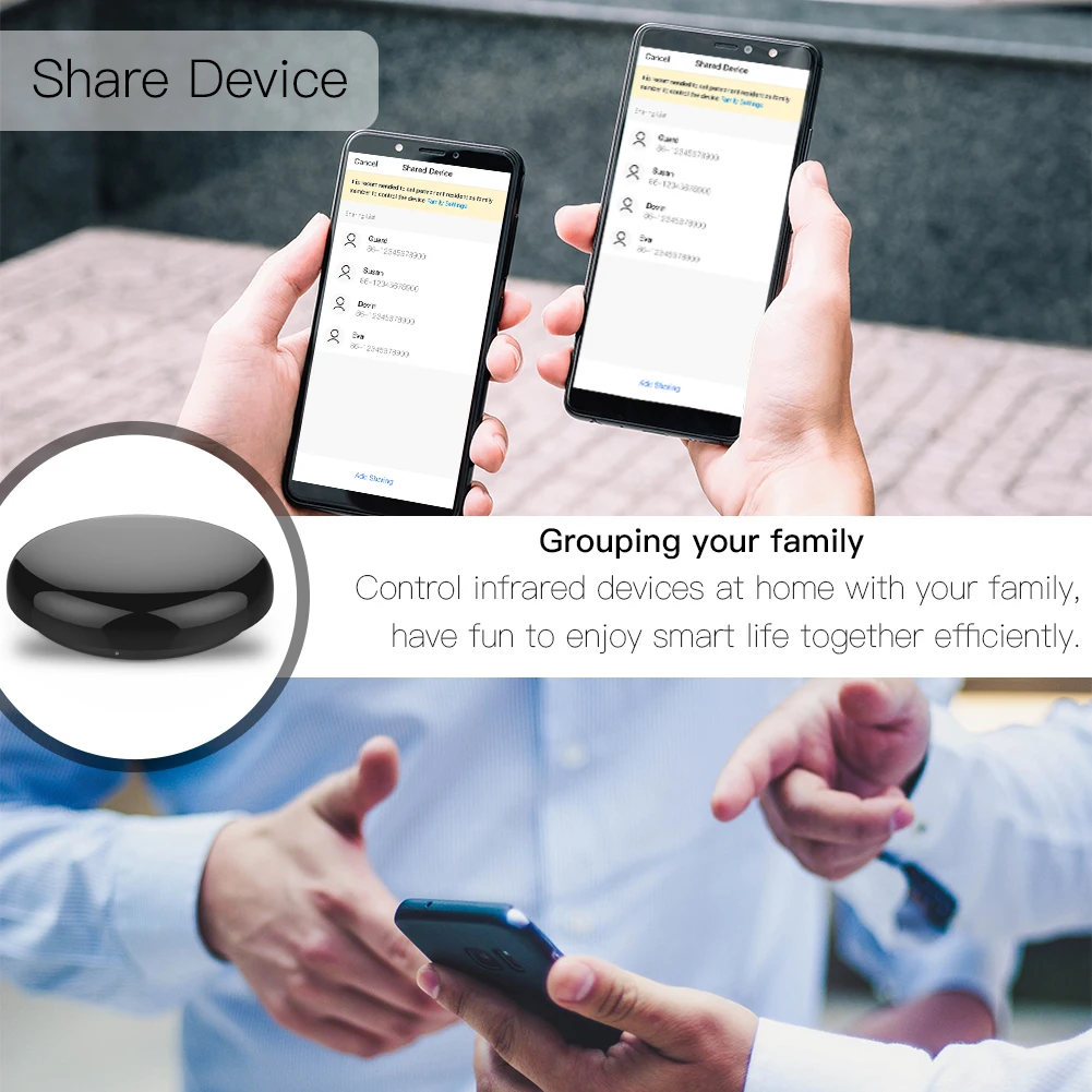  WiFi IR Remote Control Blaster Infrared Wireless Control TV DVD AC Smart Life Tuya APP Work with Al - 4000203065257
