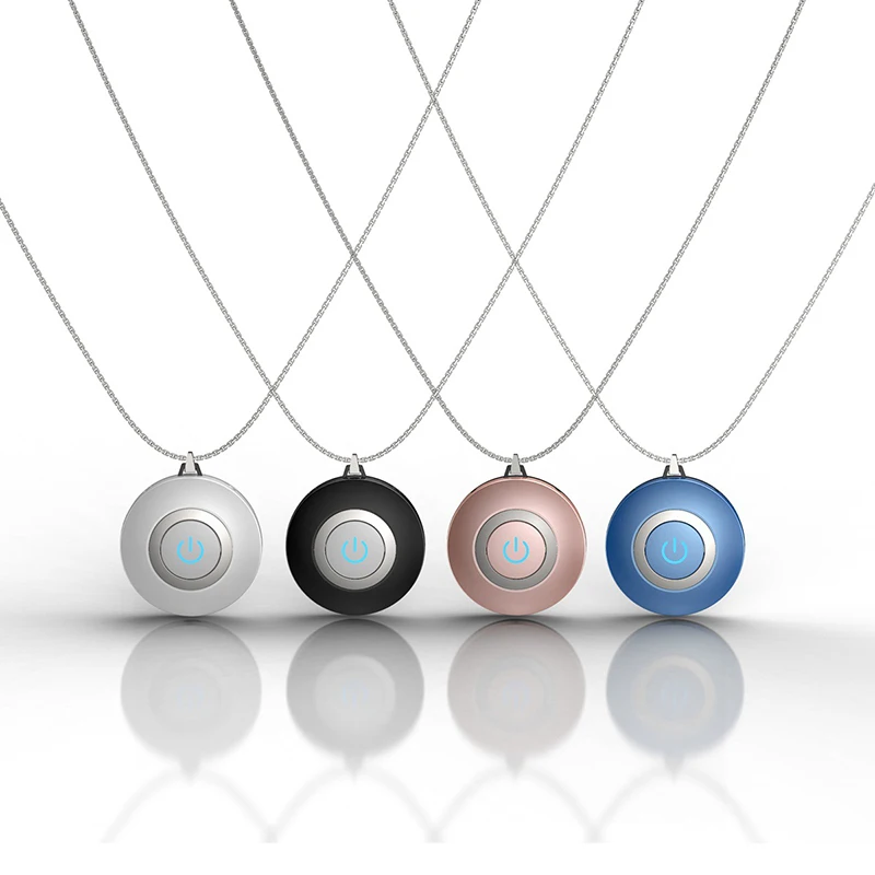 

AirGTC Air Purifier Wearable USB Portable Personal Mini Air Necklace Negative Ion Air Freshener No Radiation Low Noise