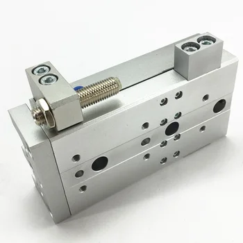 

HLQ12X40SAS HLQ12X50SAS HLQ12X75SAS HLQ12X100SAS Sliding table Cylinder pneumatic element air cylinder HLQ series