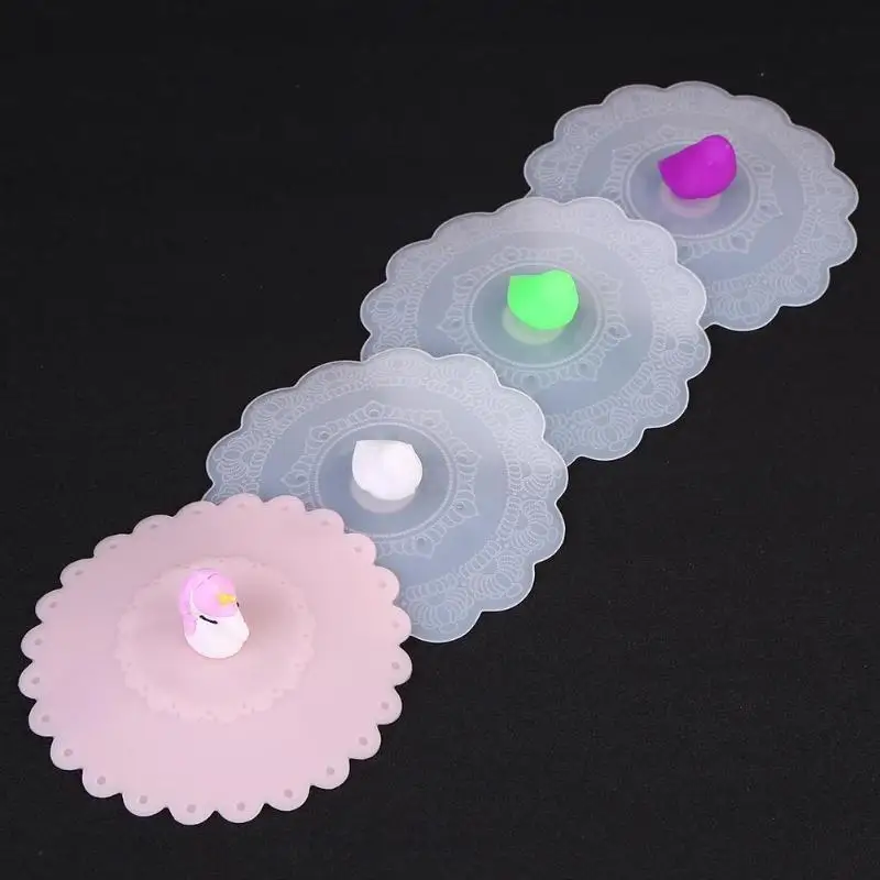 Милая Крышка для чашки пищевой силикон крышка чаши кастрюли термостойкие крышки