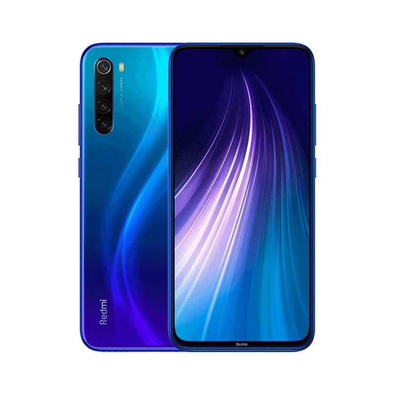 Blue 6GB 128GB Xiaomi Redmi Note 8, 6 ГБ ОЗУ, 128 ГБ, мобильный телефон, 48мп, четыре камеры, 6,3 дюймов, FHD, все экран, Snapdragon665, мобильный телефон, 4000 мАч - Цвет: Blue 6GB 128GB
