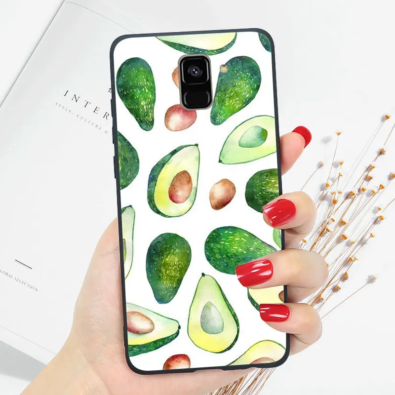 Для samsung Galaxy A5 A6 A7 A8 плюс для задней панели телефона для samsung A6 A8 плюс чехол бампер - Цвет: X23