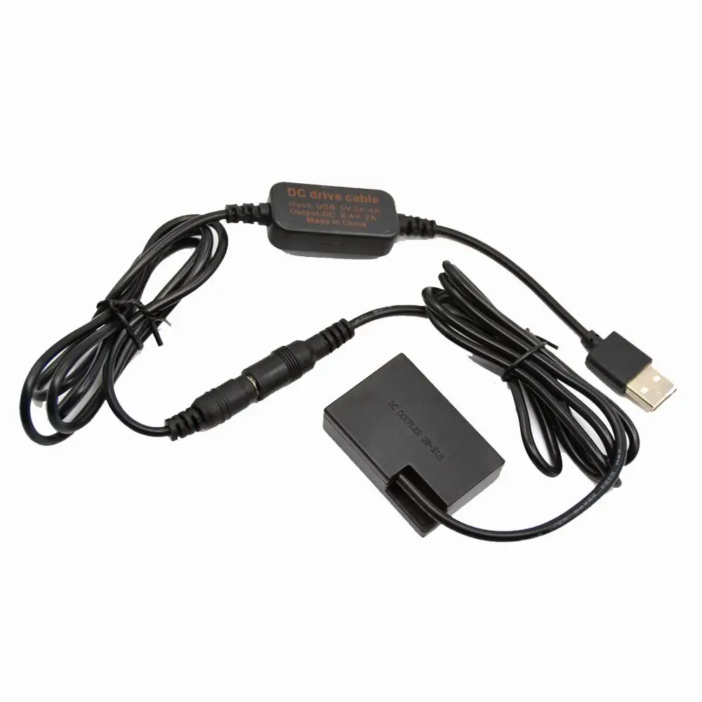 Power Charger USB Cable+DR-E18 DC Coupler LP-E17 Dummy Battery for Canon EOS 850D 250D 750D R10 760D T6S 800D Kiss X8i Rebel SL2