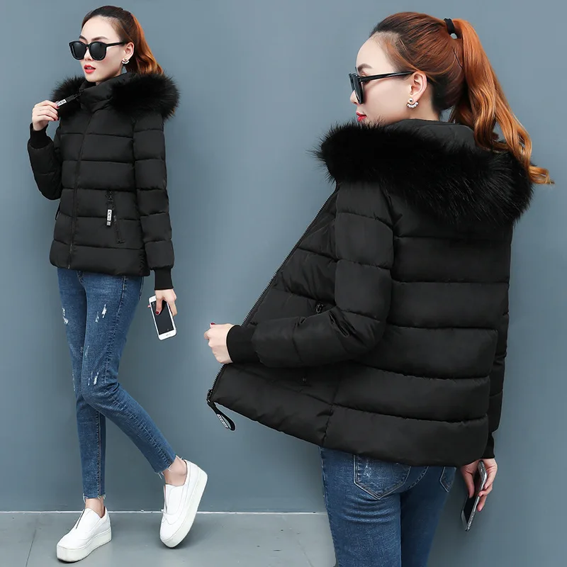 Big Fur Parkas Women Down Jacket New 2023 Winter Jacket Women Thick Snow Wear Winter Coat Lady Clothing Female Jackets Parkas