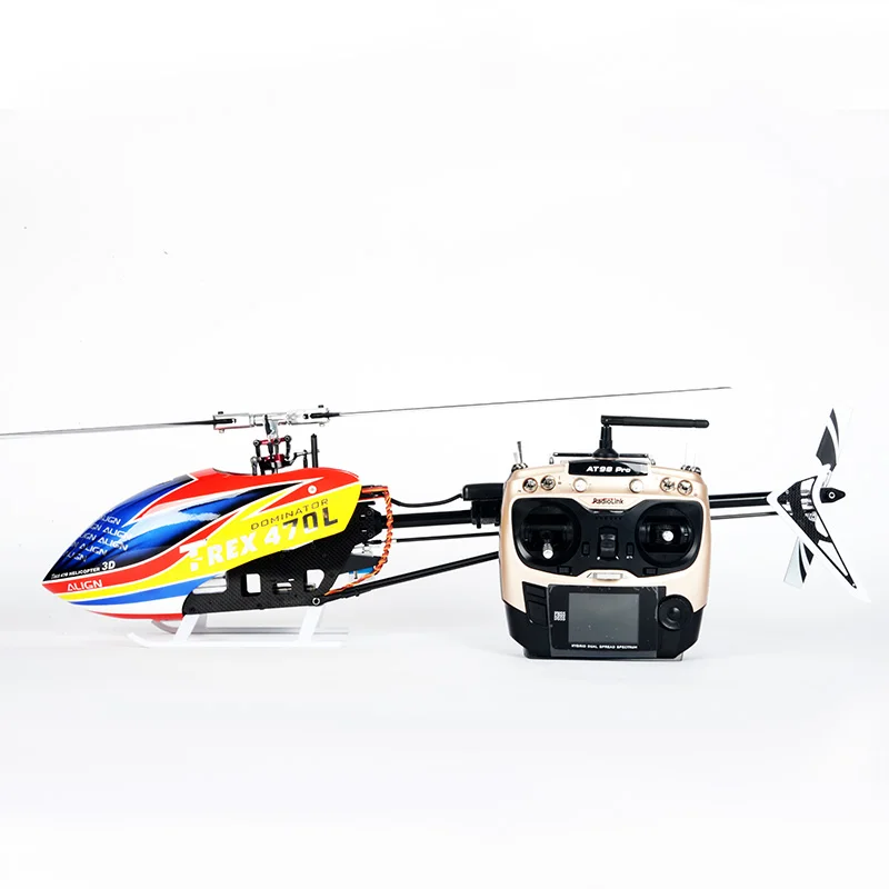 

3D RC Smart Helicopter ALIGN 470 T-REX 470LP M T 2.4GHz 6CH RC Helicopter RTF Fits 450 450L upgrade 470L 380mm main rotor