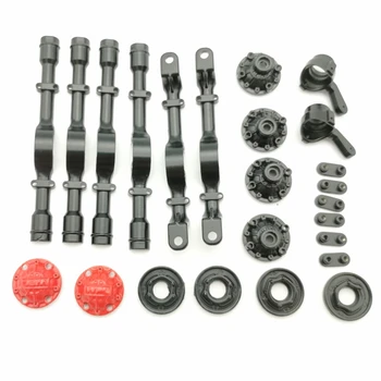 

Upgrade Replacement Part Durable Truck RC Car Sturdy Gear Bridge Axle Spare Practical Metal for WPL