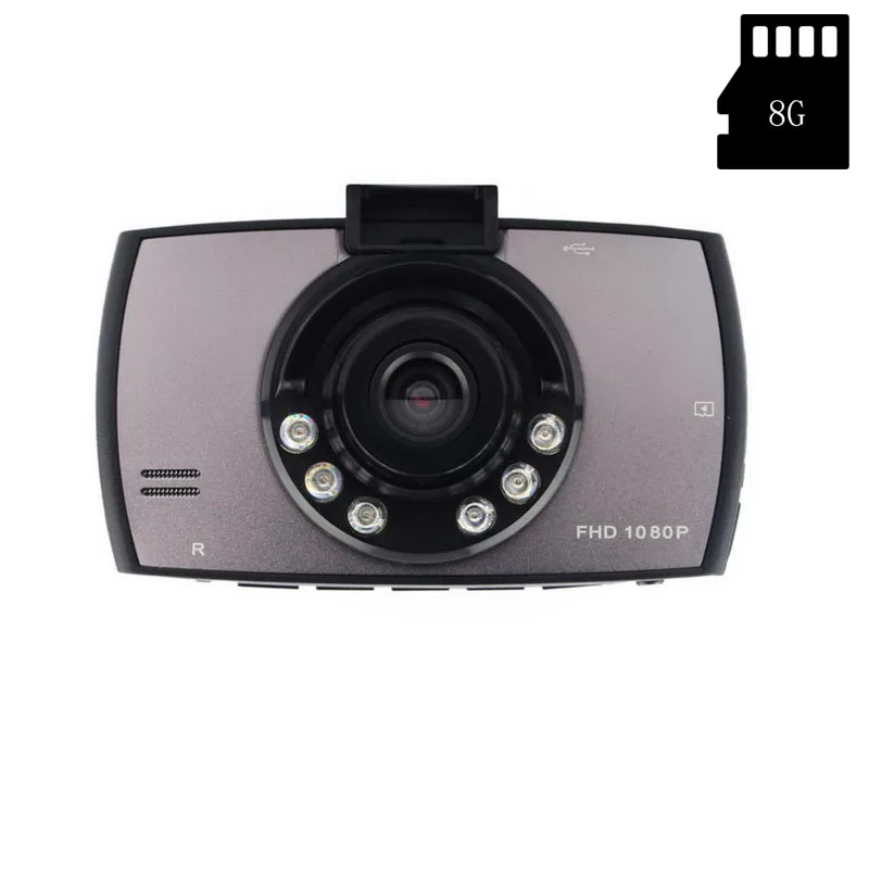 Автомобильный видеорегистратор H300 2 7 1080P угол обзора 120 градусов запись в