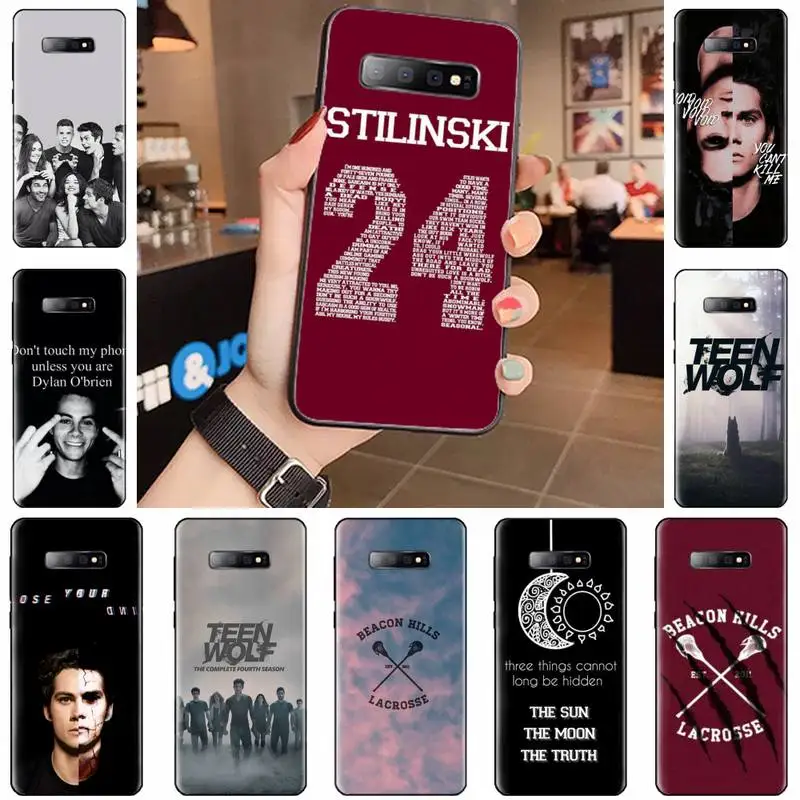 

Dylan O'Brien Teen Wolf cool Phone Case For Samsung S6 S7 edge S8 S9 S10 e plus A10 A50 A70 note8 J7 2017
