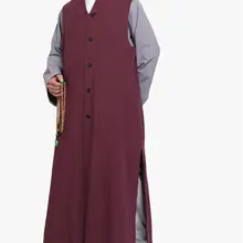 Жилет для медитации унисекс из чистого хлопка в стиле Дзен, костюмы для кунг-фу, одежда Будды, халат в стиле буддизма, платье монаха шаолина на весну и осень, черный/красный цвет