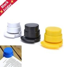 Горячий офисный степлер без степлера, домашний Бумажный Переплет, Скрепка, размер: 5*5,7 см