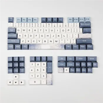 

1 set xda profile 5 sides dye sublimation PBT key cap for MX switch mechanical keyboard keycaps compatible with 64/96/108