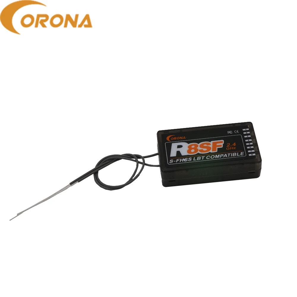 Corona 2 4G R8SF S FHSS/FHSS 8 канальный ресивер совместимая FUTABA T6 14SG|Детали и аксессуары| |