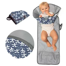 Bebê dobrável à prova dfoldable água fralda do bebê mudando esteira portátil mudando almofada dobrável à prova dfoldable água fralda do bebê mudando esteira portátil