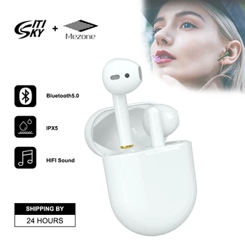 

B7 Waterproof Earphones Wireless Earbuds Bluetooth Voice control Bluetooth 5.0 Noise Reduction Tap Control Bluetooth