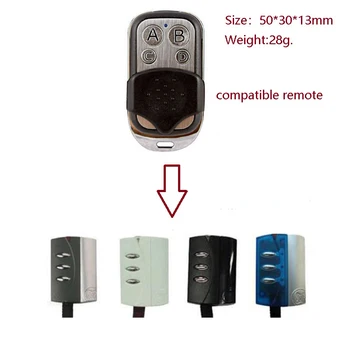 

Garage Door Remote Control Handsender 433.92 MHZ Rolling Code