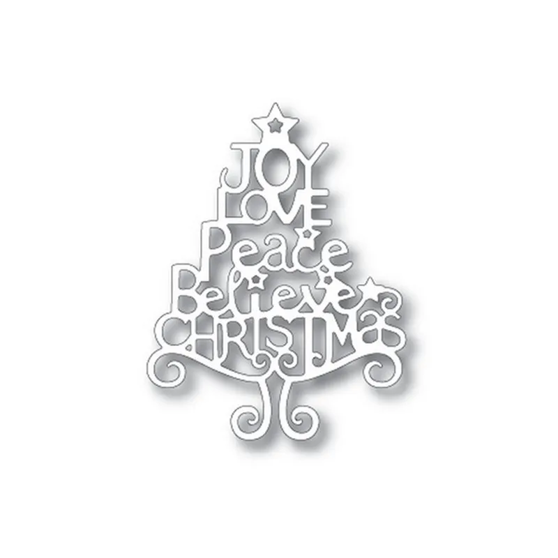 

Trees Dies Plant Metal Cutting Dies New 2019 for Scrapbooking Card Making Album Embossing Crafts Diecut Christmas Dies