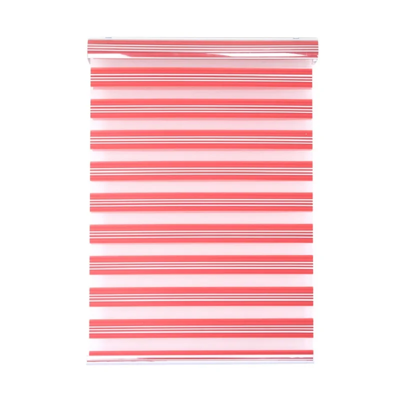 

Double Layer Fabric Non Motorized Roller Zebra Blinds