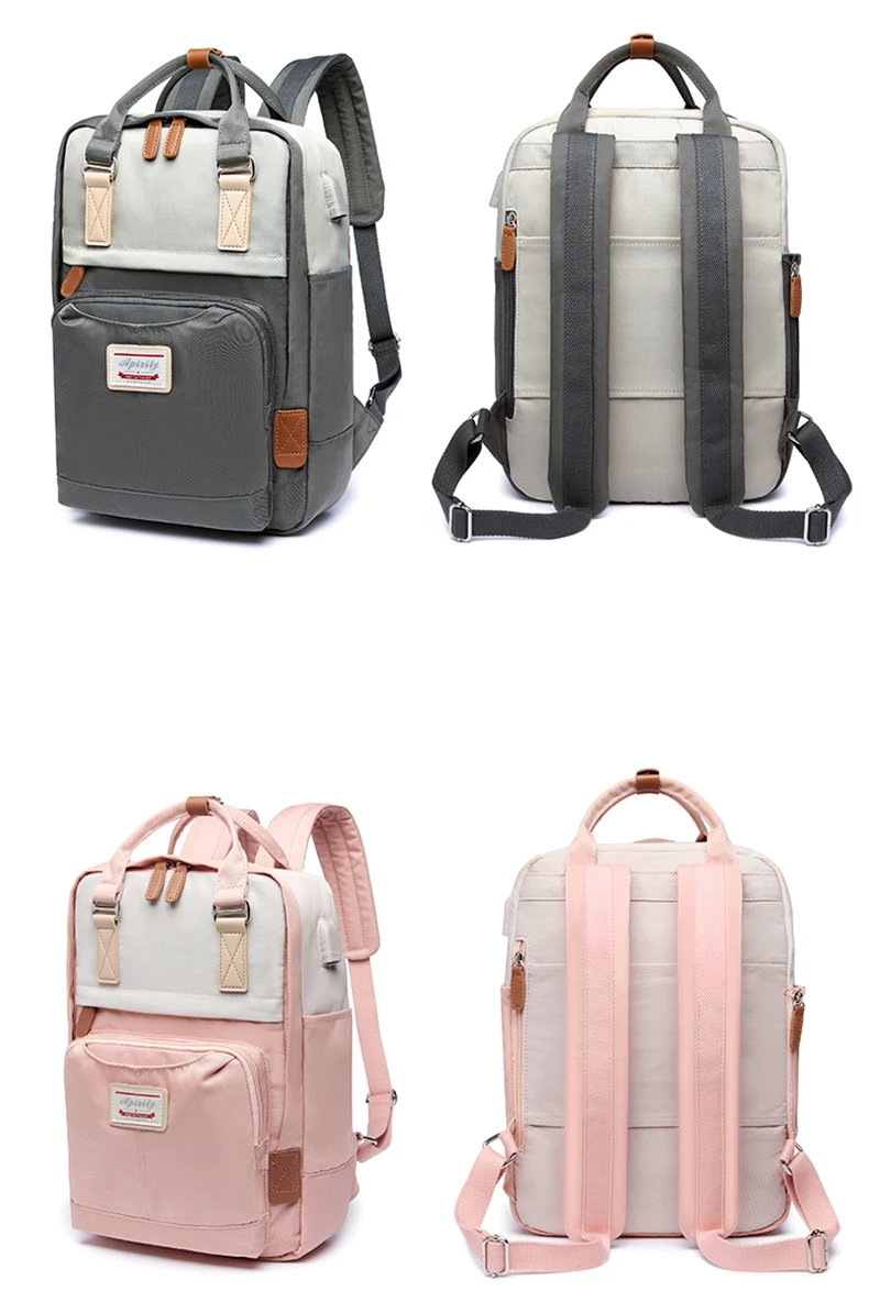 de viagem, bonito saco escolar, mochila impermeável,