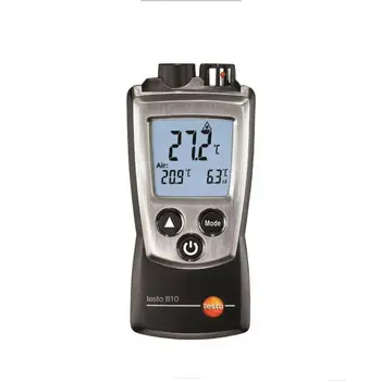 Best Testo 810-Pocket-Sized Temperature Measuring Instrument,Hold Function And Min./Max. Values,Display Illumination,0560 0810
