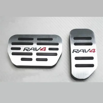 

Car pedals For Toyota RAV4 2013 2014 2015 2016 2017 2018 AT Gas Brakes Foot Pedal Accelerator pedal Cover