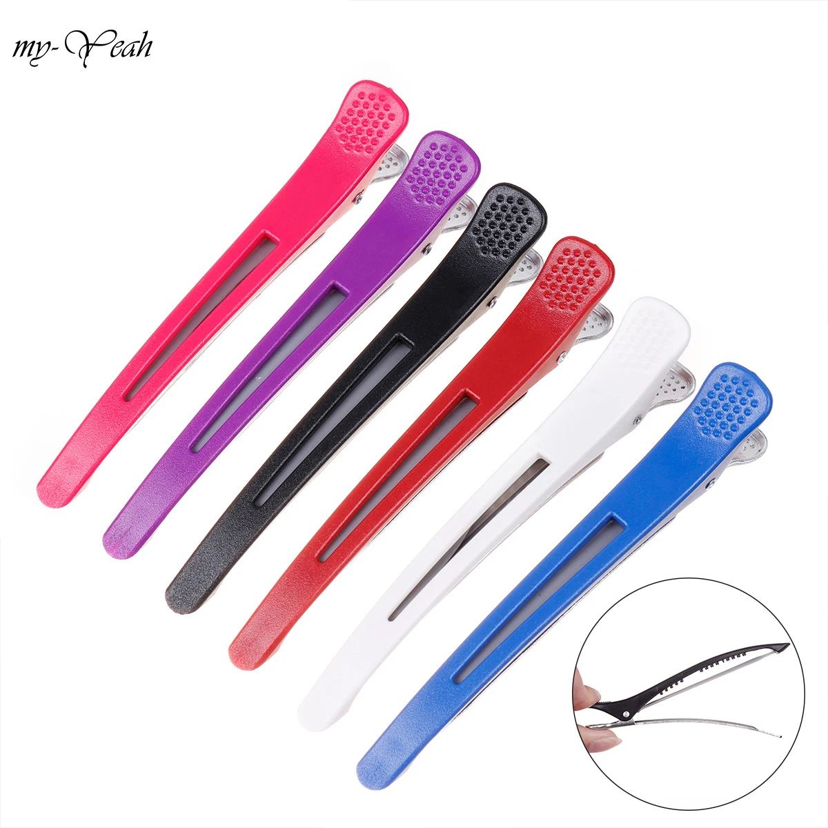 Best Price Hairpins-Accessory Braiding-Clip Hair-Styling-Tool Duckbill Alligator Sectioning Flat ezYoMXO5yEE