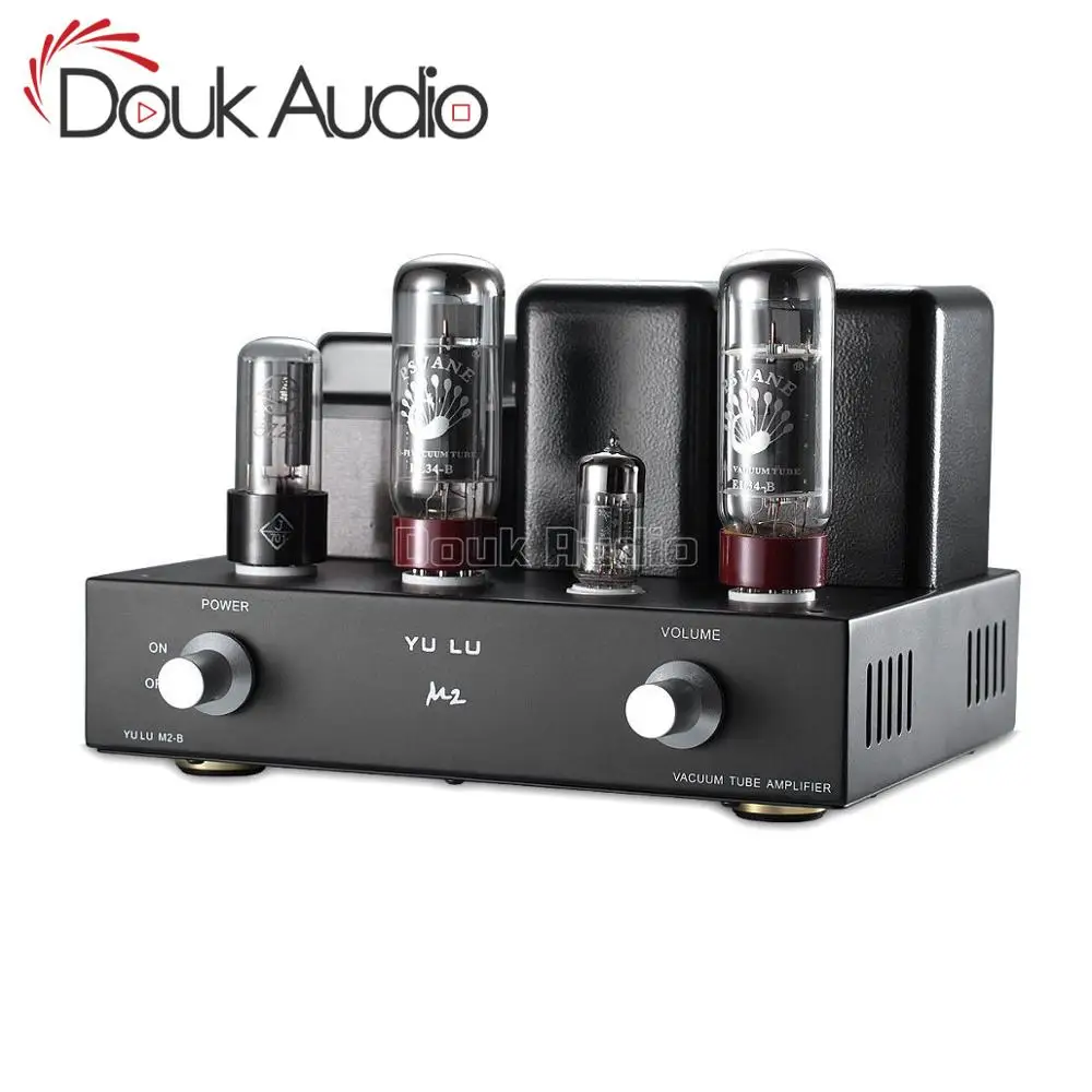 Трубчатый усилитель Douk audio Mini HiFi EL34 односторонний Встроенный мощности класса А 8