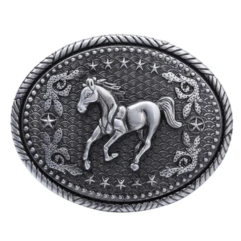 

Horse Motif Belt Buckle Belt Buckle Western American Buckle For Men Women