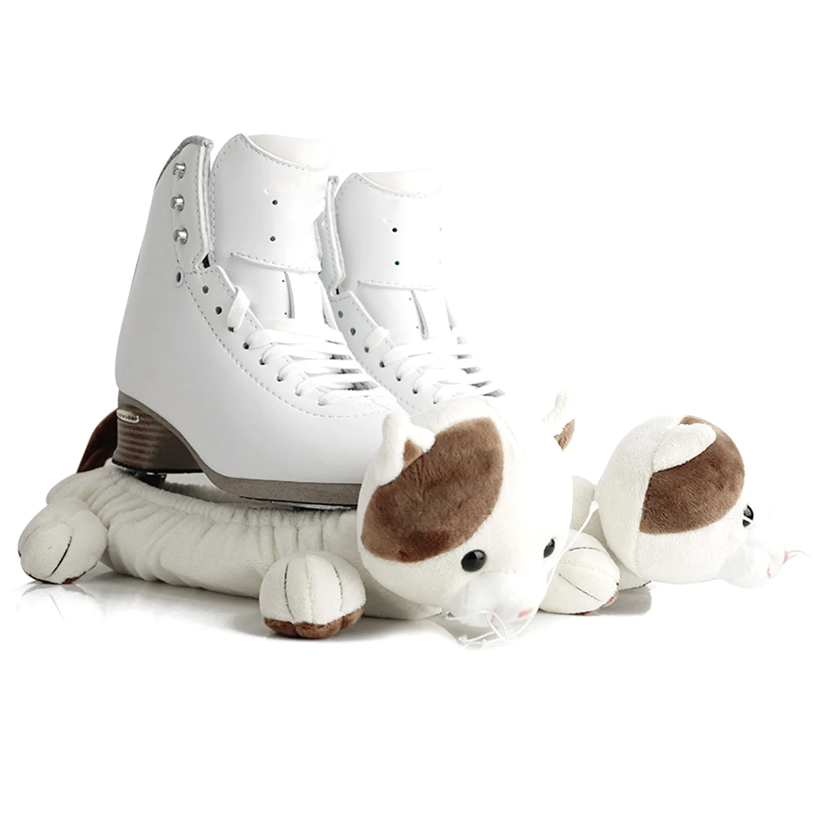 Ice Figure Skating Soaker Blade Blankie Animal Ice Skates Blades Anti-Rust Chipping Covers Protection for Kids Children
