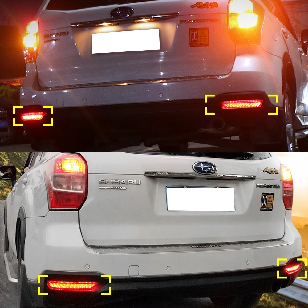 para subaru forester 2008-2017 traseira da lâmpada