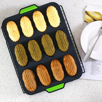 

Yolife 3D Madeleine Cake Mold Silicone Cake Mold Cake Cupcake Decorating Tool Bakeware Tool