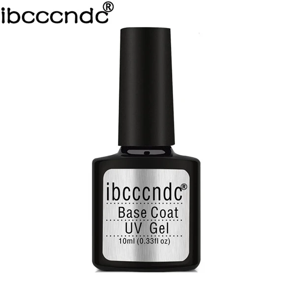 Ibcc 80 цветов УФ-гель для ногтей стойкий 10 мл чистый черный Гель-лак для маникюра гель лак 1-30 Новинка - Цвет: base coat