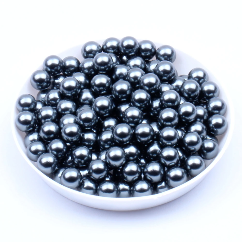 

5mm 1000pcs No Hole Round Pearls Multiple Colors Imitation Pearls Craft Art DIY Bead Nail Art Decorations