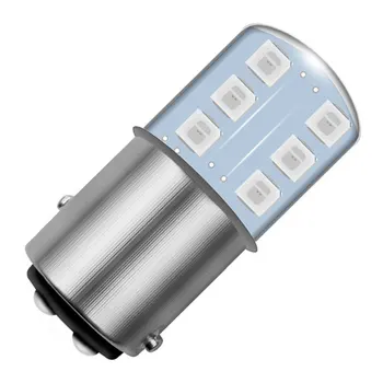 

Turn Signal Lamp Car Daytime Running Light Super Bright Auto Brake Lights Led Whitelight 2835 1156/1157 Durable