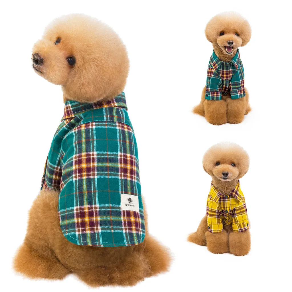 

Small Dog Clothing For Puppy Big Large Dog Pet Clothes Pet Clothing Color Stitching Cat Clothes Dog Coat Shirt Winter Sweatshirt