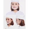 10 Pcs Black Transparent Sanitary Open Mask For Full Face Protection Food Truck Makeup  Plastic Work Face Mouth Protective Mask 4
