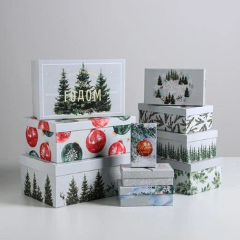 

Gift box set 10 in 1 "Watercolor", 12 × 7 × 4 - 32.5 × 20 × 12.5 cm 5040788