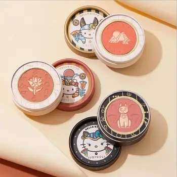 

Judydoll X Hello Kitty X The British Museum Blush Palette Single Color Blush Matte Shimmer Shine Face Blush Powder Waterproof