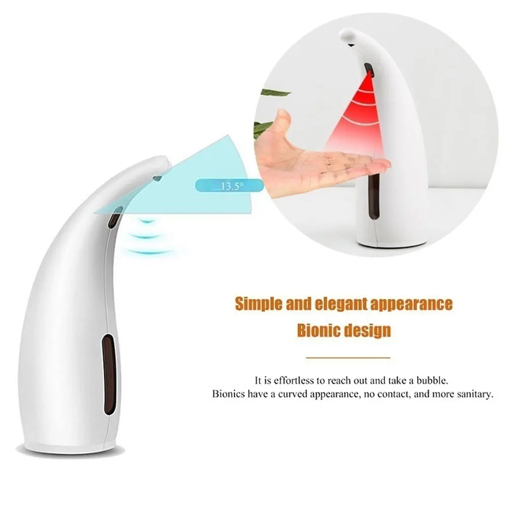 Дозатор для мыла, Автоматический Инфракрасный дозатор жидкого мыла, умный датчик, Бесконтактный дозатор для пены и шампуня для кухни и ванной комнаты