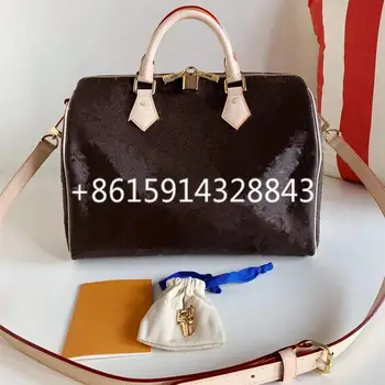 

Top brand leather bag three-piece set with box luxury handbags women bags designer