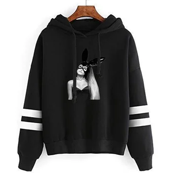 

Ariana Grande Fashion Printed Hoodies Women/Men Long Sleeve Hooded Sweatshirts Hot Sale Trendy Street Style Clothes