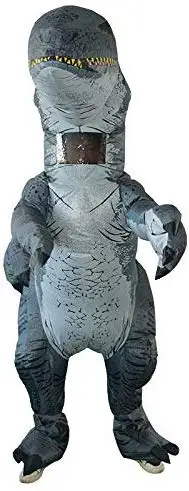 Molezu надувной костюм динозавра T-Rex Хэллоуин Blow Up Deluxe динозавр маскарадный костюм реквизит