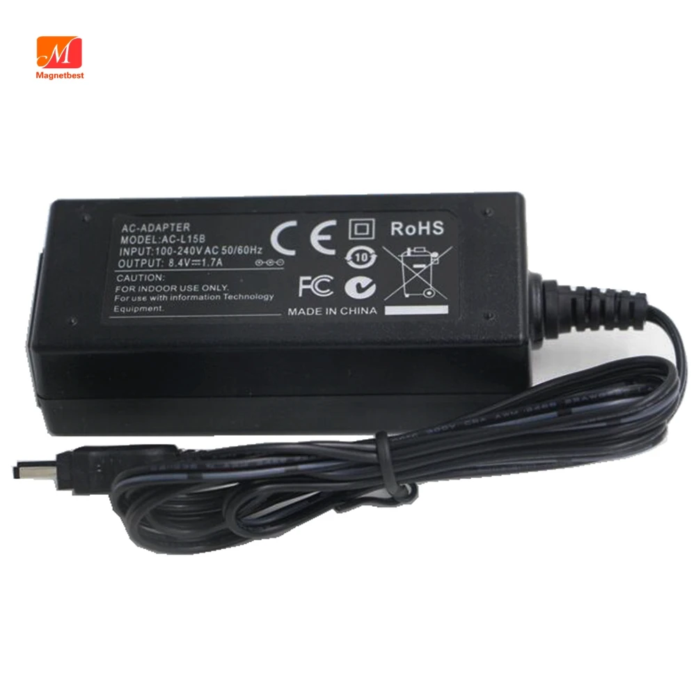 8,4 V 1.7A AC Мощность адаптер для sony AC-L10 AC-L10A AC-L10B AC-L10C AC-L15 AC-L15A AC-L15B AC-L15C AC-L100 AC-L100B Зарядное устройство