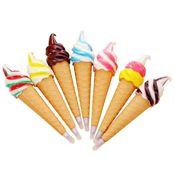 

Novelty Pens Ice Cream Ballpoint Pen Magnet Creative Pen Black Ink Gift Pen for Kids Children Student Dress Up Fridge Magnet Pac