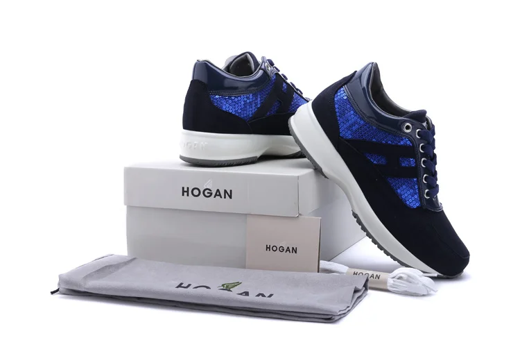 Hogan/; Роскошные брендовые туфли из дышащего сетчатого материала на толстой подошве; женская повседневная обувь; прогулочная обувь с низким берцем; женские кроссовки