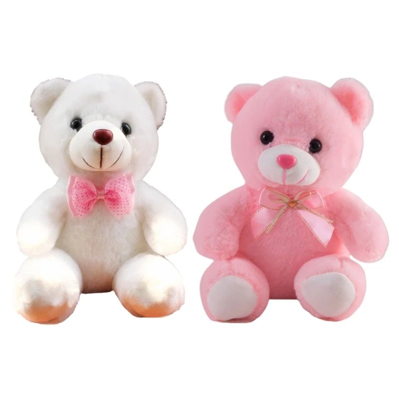 

20cm Creative Plush Light up Toy Glowing Teddy Bear Stuffed Animals Doll Gifts