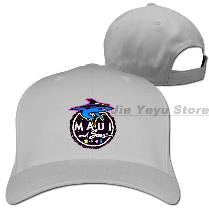 Maui and Sons Surfing Company Oversizeds фиолетовая Ретро бейсбольная кепка с большим логотипом для серфинга для мужчин и женщин, Кепка-Дальнобойщик, модная Регулируемая Кепка - Цвет: 1-Gray