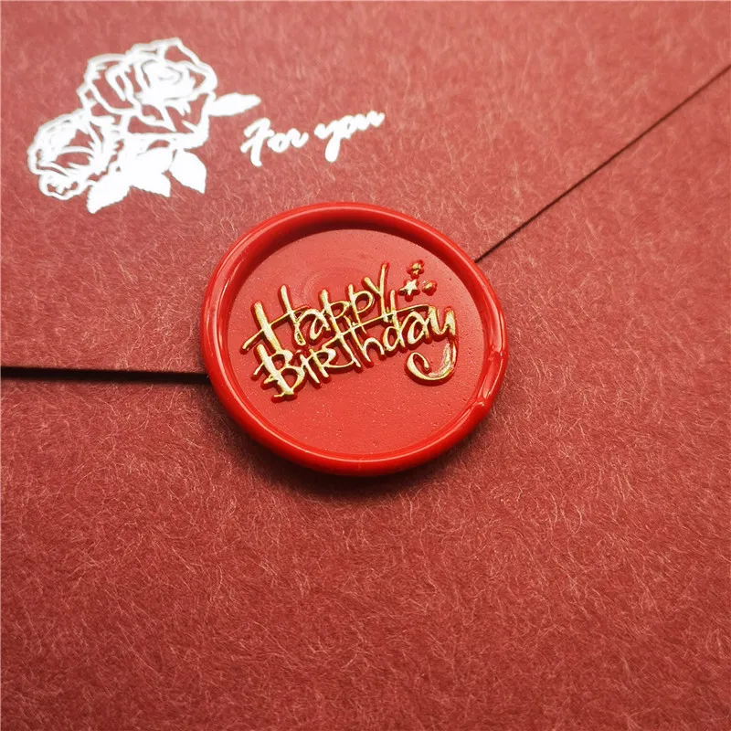 Blessings wax seal stamp for Wedding Merry Christmas Happy Valentine's Day etc.