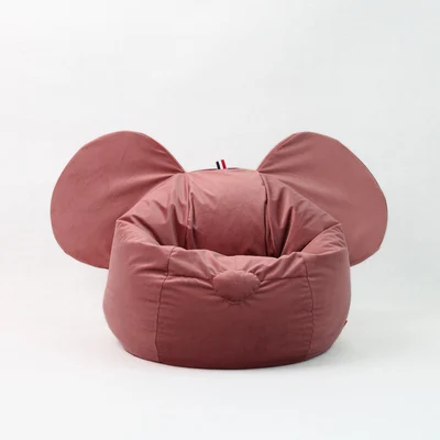Red Lazy Sofa Роскошный детский ленивый стул Кресло-мешок мини татами ребенок удаляемый моющийся стул девочка мальчик ленивый сиденье креативный дом Крытый - Цвет: Red Lazy Sofa